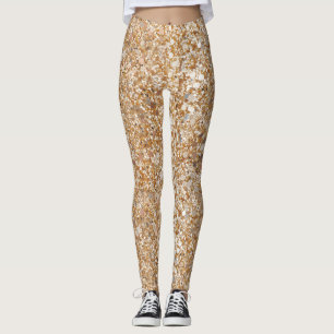 Gold Sparkle Leggings