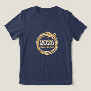 Gold Sparkle Party Shirtfor women Tri-Blend Shirt