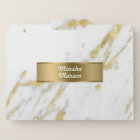 Gold Spotted Glitter White Marble