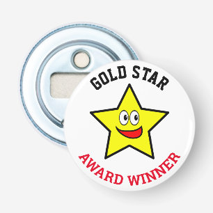 Gold Star Award Winner Bottle Opener