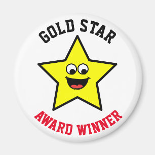 Gold Star Award Winner Magnet