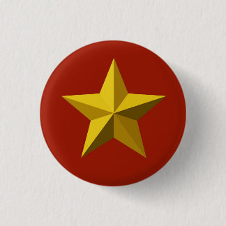 gold star badge, golden star badge, red gold badge