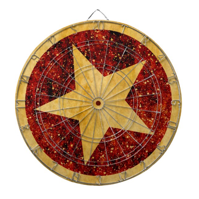 Gold Star Dartboard (Front)
