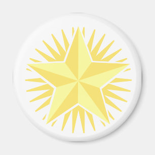 Gold Star Magnet