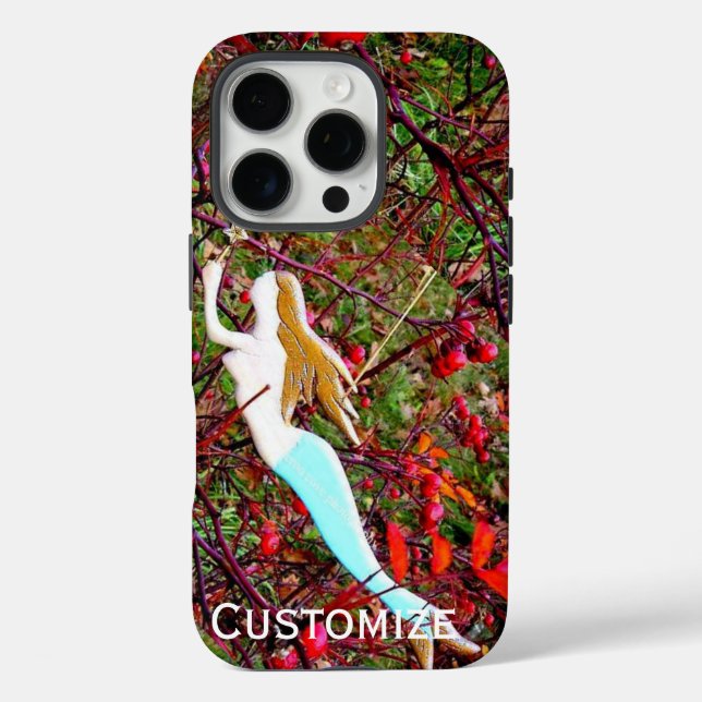 gold star mermaid Case-Mate iPhone case (Back)