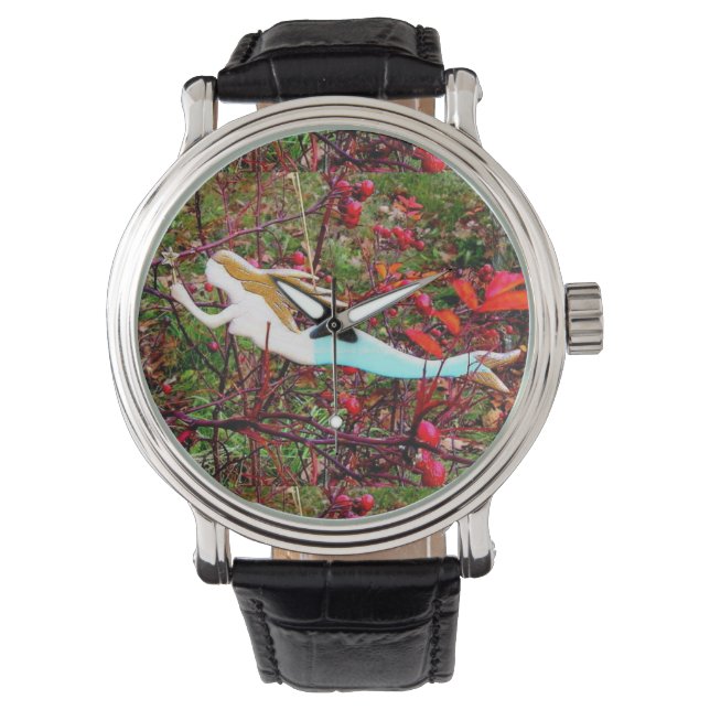 gold star mermaid watch (Front)