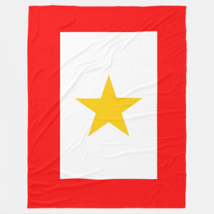 Gold star Mothers Fleece Blanket