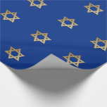 Gold Star of David Jewish Holidays Gift  Wrapping Paper<br><div class="desc">Rosh Hashanah,  Hanukkah,  Passover,  Any Jewish Holiday and Celebration Gold Foil Star of David design Gift Wrapping Paper. Matching cards and gifts available in the Jewish Holidays | Hanukkah Category of our store.</div>