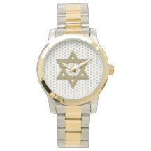 Gold Star of David Seamless