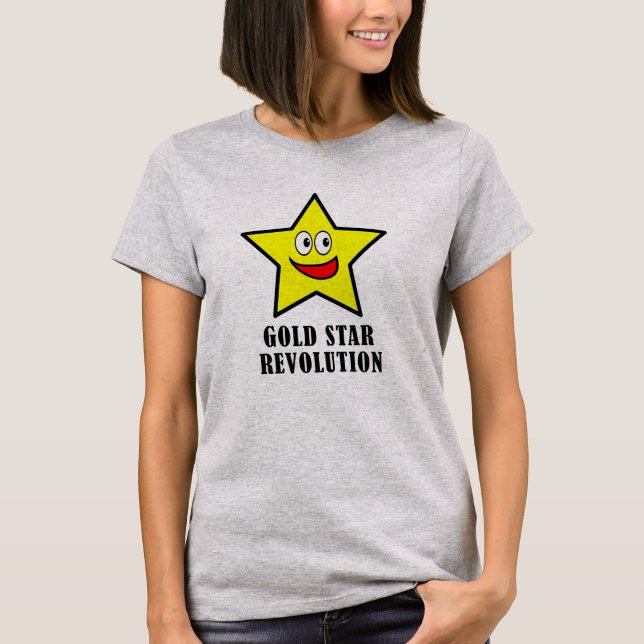 Gold Star Revolution Squad Member T-Shirt (Front)