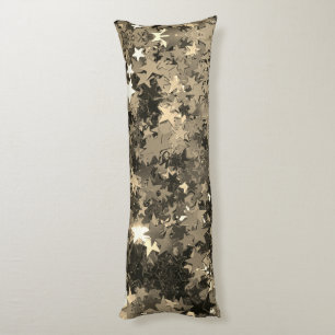 Gold Stars Body Pillow (with or without name)