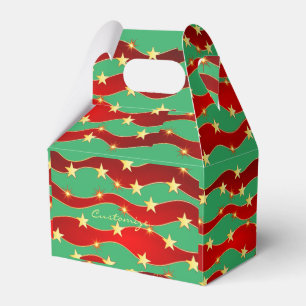 Gold Stars Christmas Sky  Thunder_Cove  Favour Box