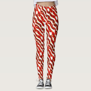 Gold Stars Christmas Sky Thunder_Cove  Leggings