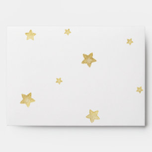Gold Stars Envelopes