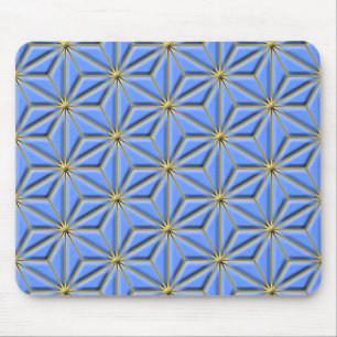 gold stars mouse pad