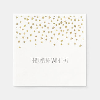 Gold Stars Napkin