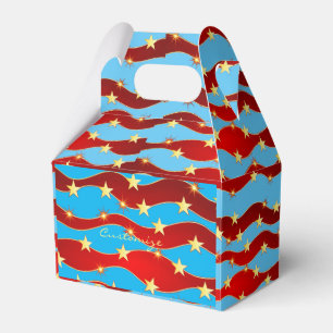 Gold Stars Patriot Sky Thunder_Cove Favour Box