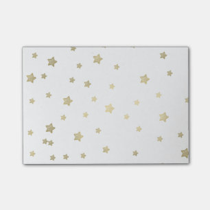 Gold Stars Post-it Notes