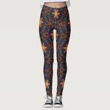 Gold Stars with Blue Background