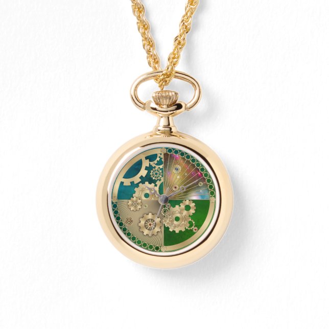 Gold Steampunk Watch (Front)