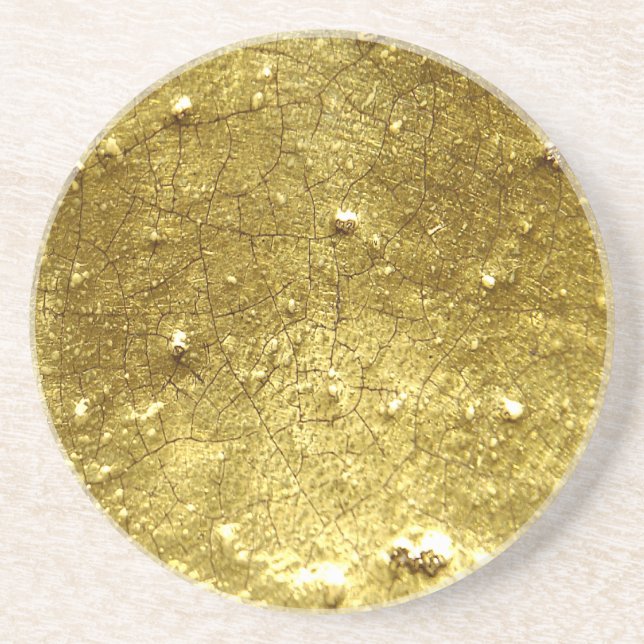 Gold stone coaster (Front)