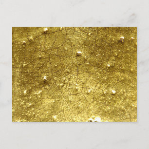 Gold stone postcard