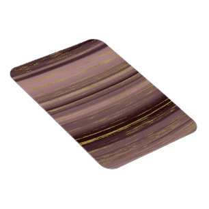 Gold strands magnet