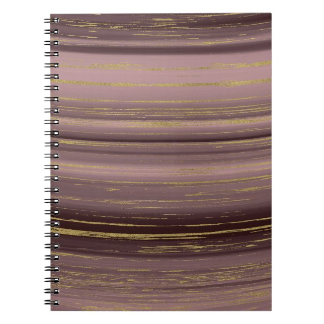 Gold strands notebook (Front)