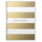Gold Striped | Notebook