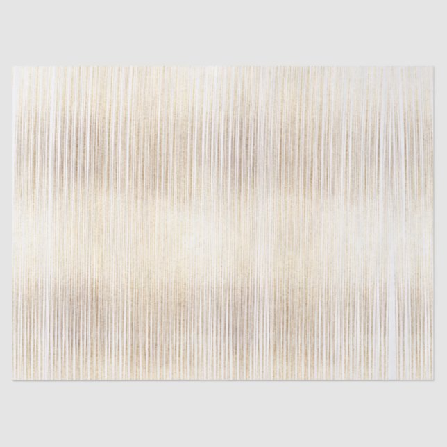 Gold Stripes Tissue Paper (Front)