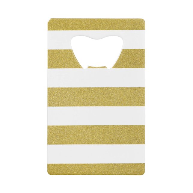 Gold Stripes, White Stripes, Striped Pattern (Front)