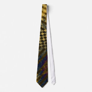 Gold Strips Tie