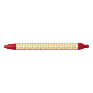 Gold Sunburst Pattern Pen
