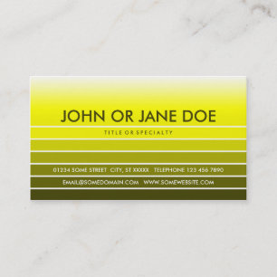 gold swatch business card