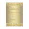 Gold Swirls Gold 50th Wedding Anniversary RSVP