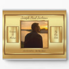 Gold Table Photo Memorial