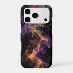 Gold Teal Magenta Purple Orange iPhone Case