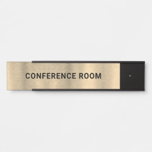 Gold Texture Background Door Sign