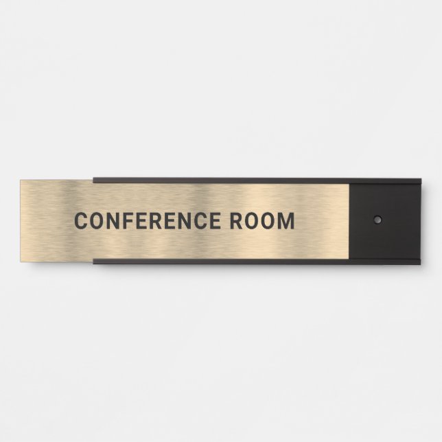 Gold Texture Background  Door Sign (Front)