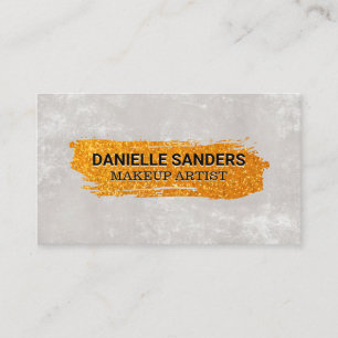 Gold Texture Brushes   Textured Wall Business Card