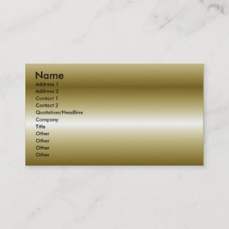GOLD TEXTURE BUSINESS CARD