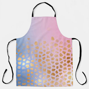 Gold texture: gradient abstract background apron