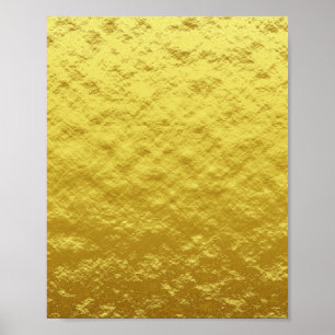 Gold Texture Pattern (Luxurious Golden Glow) Poster