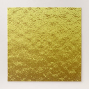 Gold Texture Pattern (Luxury Golden Glow) Jigsaw Puzzle