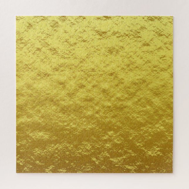Gold Texture Pattern (Luxury Golden Glow) Jigsaw Puzzle (Vertical)