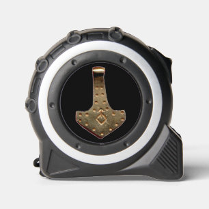 Gold Thor Hammer black tape measure 1