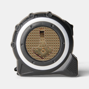 Gold Thor Hammer Gold Indent tape measure 1