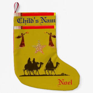 Gold - Three Wise Men / Angels Stocking