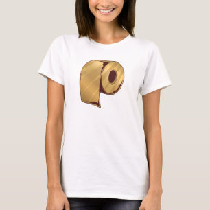 Gold Toilet Paper T-Shirt