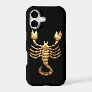 Gold Tone Scorpio Scorpion Symbol Zodiac